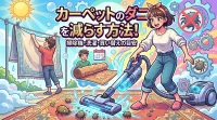 カーペットのダニを減らす方法！掃除機・洗濯・買い替えの目安