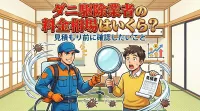ダニ駆除業者の料金相場はいくら？見積もり前に確認したいこと