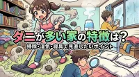 ダニが多い家の特徴は？掃除・湿気・寝具で見直したいポイント