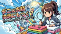 ダニは衣類にもつく？服・タオル・寝具の管理方法を解説