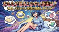 太ももが寝るとかゆい原因は？布団・パジャマ・衣類の見直しポイント
